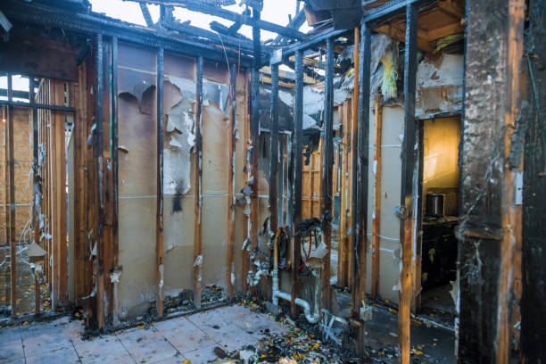 Professional Emergency Fire Cleanup technician working in Folsom, PA